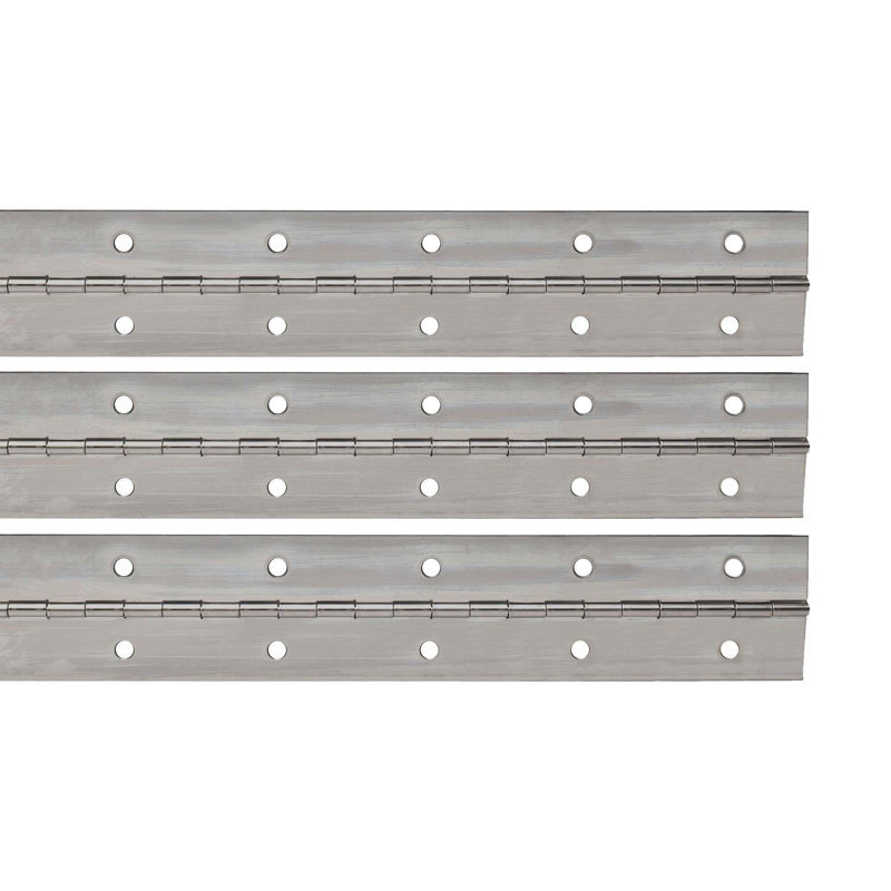 Charnière traditionnelle en acier, Acier inoxydable