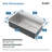 36" Drop-in Single Bowl Stainless Steel Kitchen Workstation Sink with Accessories-121334782