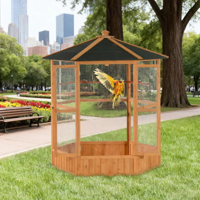Cage à oiseaux en vol 69 po