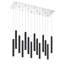 Luminaire suspendu cylindrique à DEL 14 lumières Bowning-392128932