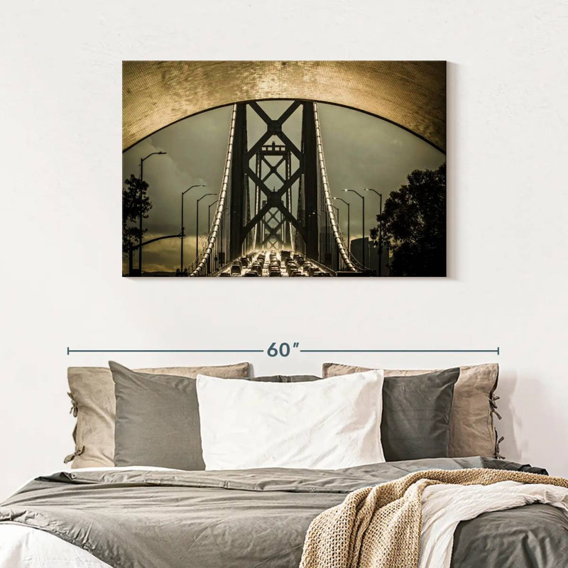 Lilie Bridge Traffic, 30" H x 45" W