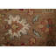 Tapis brun en laine fait à la main Agra 8 x 11