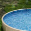 Bâche de piscine ronde de 5,5 m (18 pi) de diamètre et de 1,3 m (52 ​​po) de hauteur, résistante