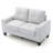 Vegas Upholstered 58'' Loveseat-90754368