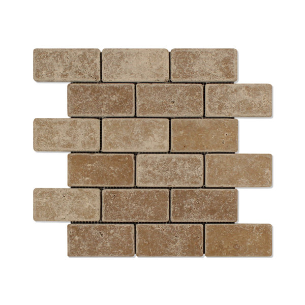 Travertine Brick Joint Mosaic Wall & Floor Tile