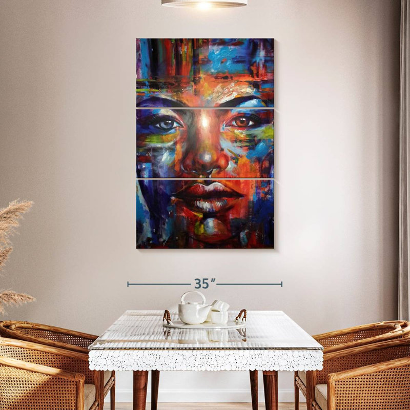 Leisha Skye, 50" H x 32" W
