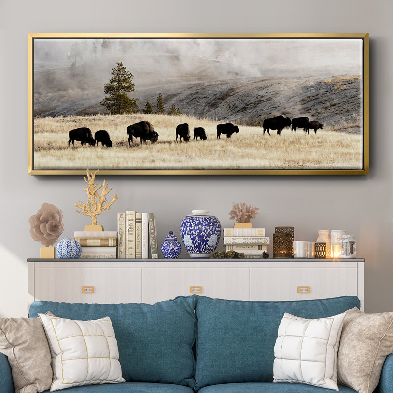 Heading Home- Framed Canvas, 20" H x 50" W
