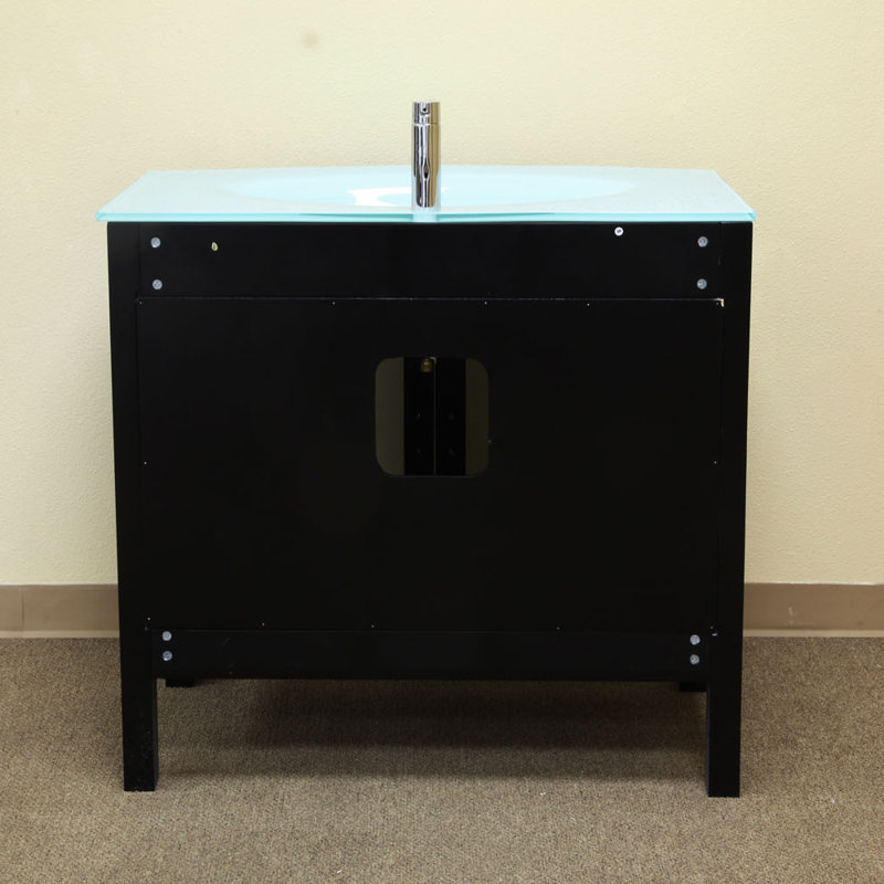 Ensemble de meuble-lavabo simple 39 po Brott, Espresso