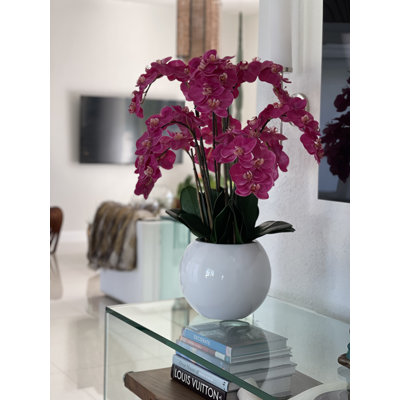 Phalaenopsis Orchid Floral Arrangement in Pot