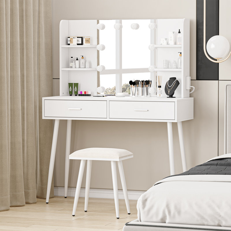 Meuble-lavabo, Blanc