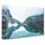 Mountain Range Reflection - Wrapped Canvas-56630279