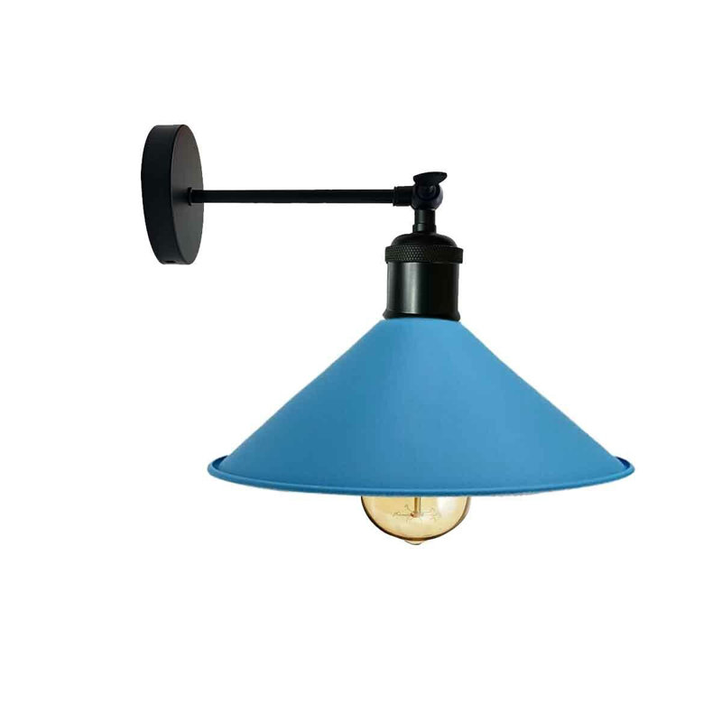 Ameika Armed Sconce, Blue