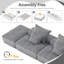 Canapé modulaire surdimensionné Modern-589326442