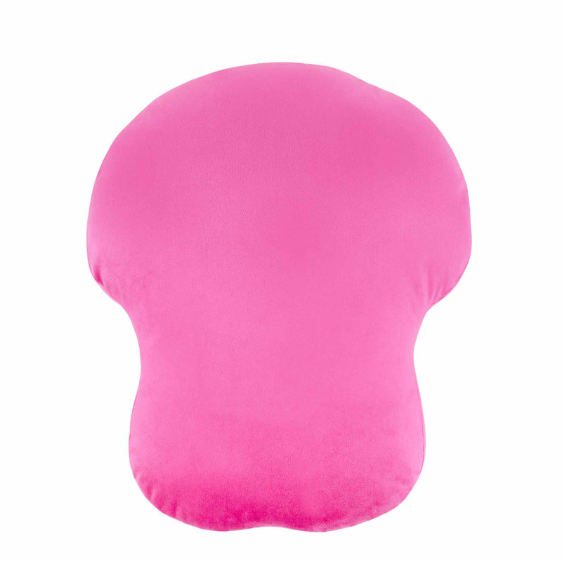 Coussin strass en forme de crapaud