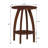 Stacie Round End Table with Shelf-1960971754