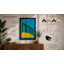 Arches Over Blue Minimalist - Framed Print-1843153585-1843153586