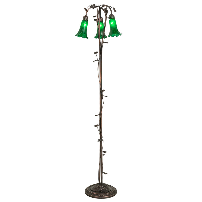 Sinagra Floor Lamp, Green