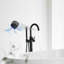 Robinet de baignoire circulaire à poignée simple-65166443