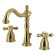 Heritage Widespread Bathroom Faucet with Drain Assembly