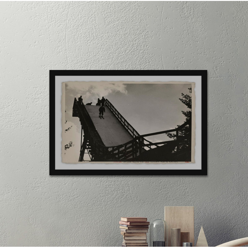 «Ski Jump III - Floater Frame», impression, H 12 po x l 18 po
