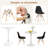 Grateron 2 - Person Pedestal Dining Set-2083458745