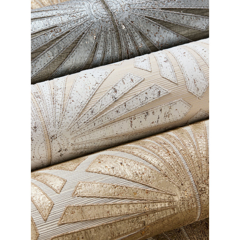 The MET x The House of Scalamandre Milan Diamond Grasscloth, Antique