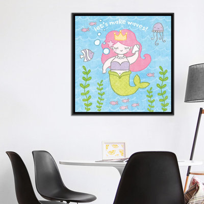 «Magical Mermaid I», reproduction d'impression sur toile tendue