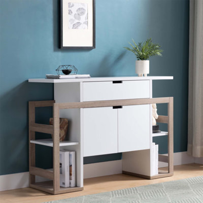 Modernize Kitchen Buffet Organizing Cabinet With 4 Shelves, Ideal For Efficient Storage And Stylish Organization In Any Home.
