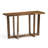 Hiroo 48"W Modern Industrial Beach House Solid Wood Metal Frame Cross Legged Media Console Table