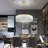 Modern Crystal Ring Dimmable Led Chandelier-1105521813
