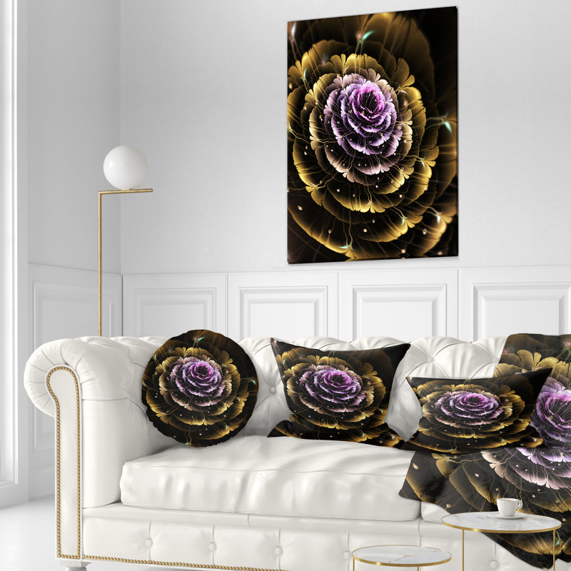 Coussin lombaire floral parfait
