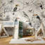 Papier peint oiseaux tropicaux, oiseaux exotiques, oiseaux de la jungle-1434603974-1434603981