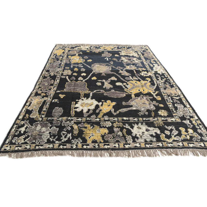 Tapis bleu foncé Judy