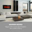 Lausanne Klarstein 128cm W Electric Fireplace-48175747