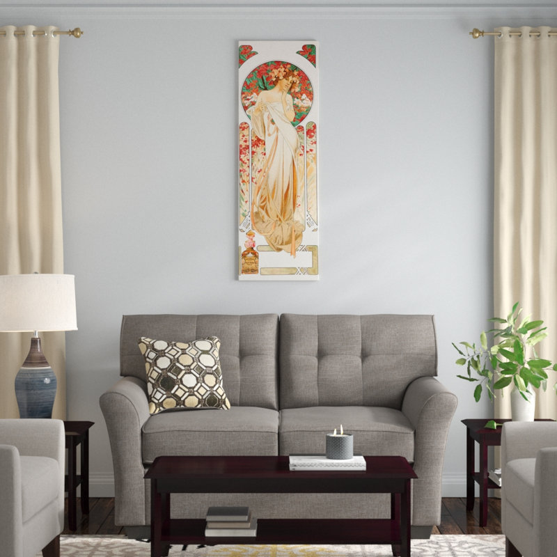 «Perfume», impression sur toile, H 36 po x l 12 po x P 1,5 po, Toile tendue