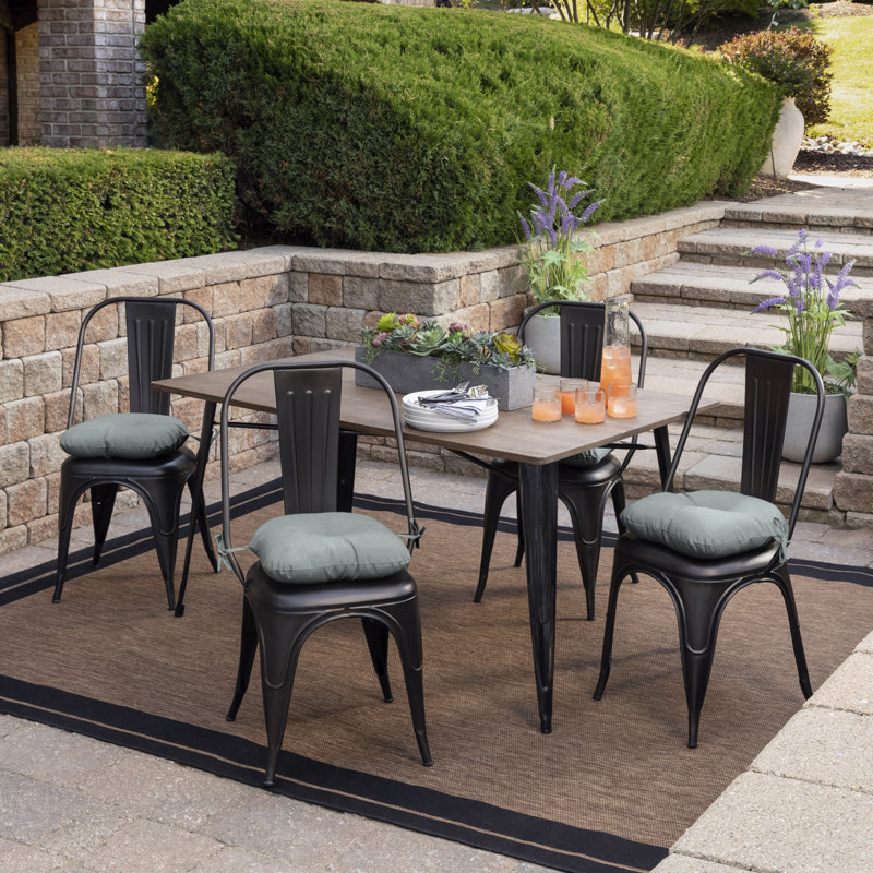 ARDEN Outdoor Seat Cushion, Gray