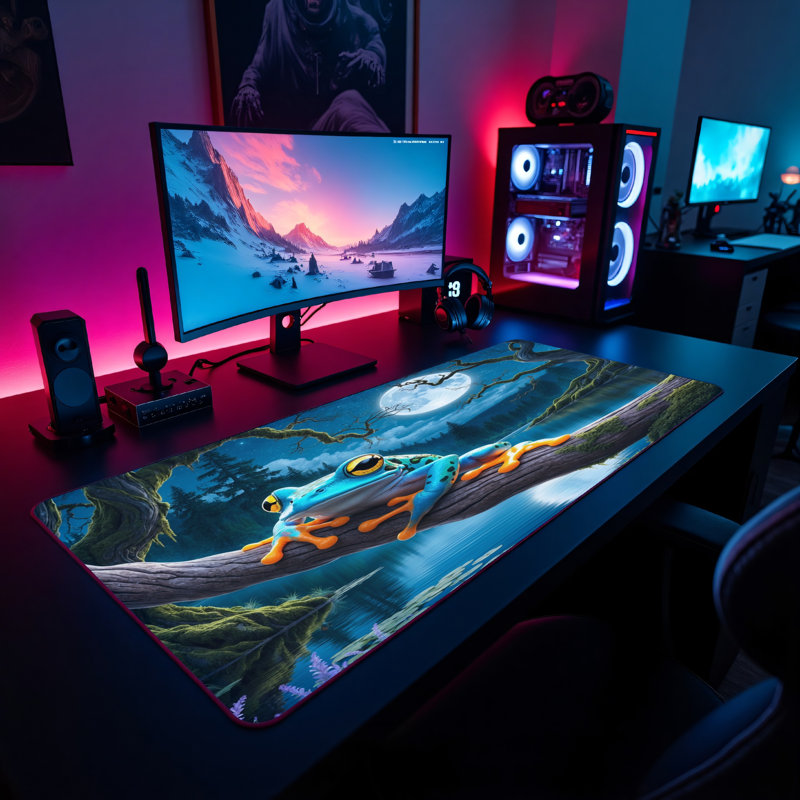 Polyester Desk Pad, 23.6x13.8