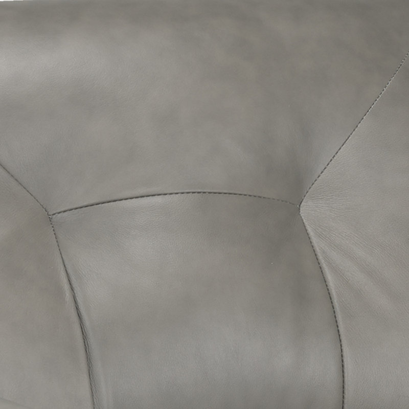 Ensemble de salon en cuir véritable Laga, Cuir véritable os