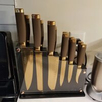 Skandia Hampton Forge™ Skandia™ Harley - 14 Piece Knife Block Set, Full  Tang, Triple Rivets, Forged, German Quality & Reviews