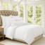 Ensemble de couvre-lit en coton blanc Elsie 6 pièces-115684789
