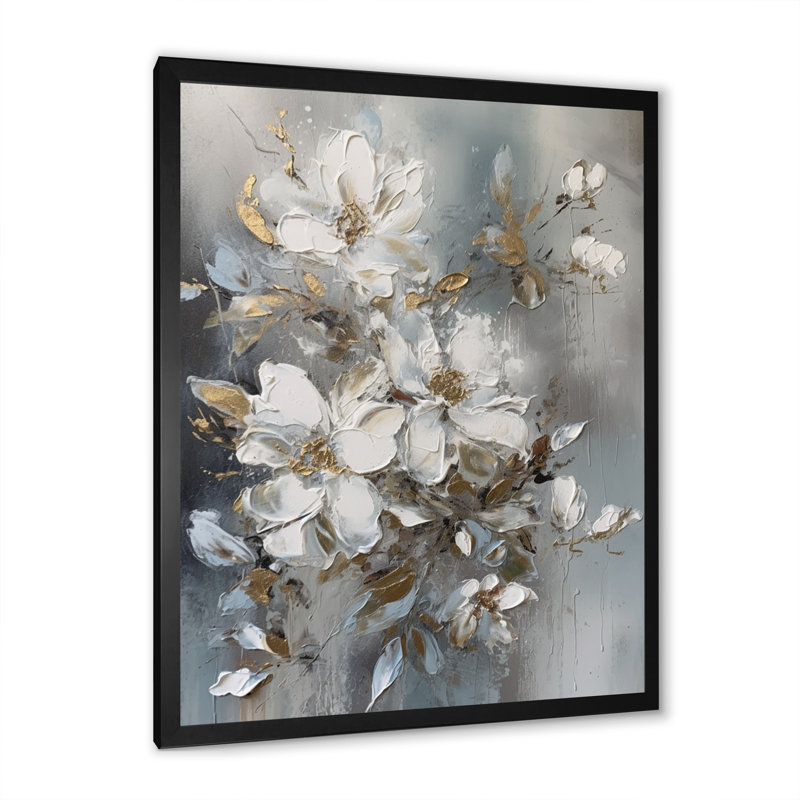 Impression sur toile Roneshia, Cadre photo noir, H 20 po x l 12 po x P 1 po