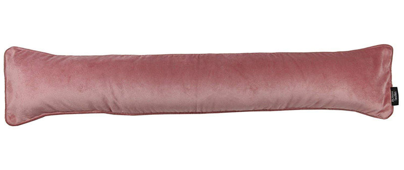 Farreli Fabric Draught Excluder, Rose Pink