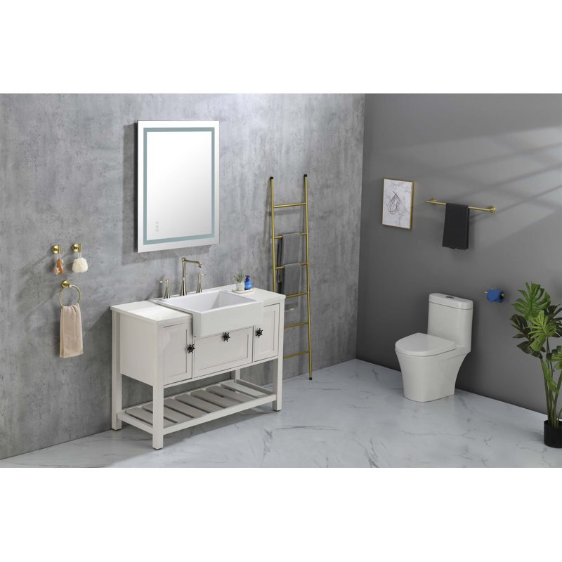 Bathroom Led Mirror Is Multi-Functional And Each Function Is Controlled By A Smart Touch Button