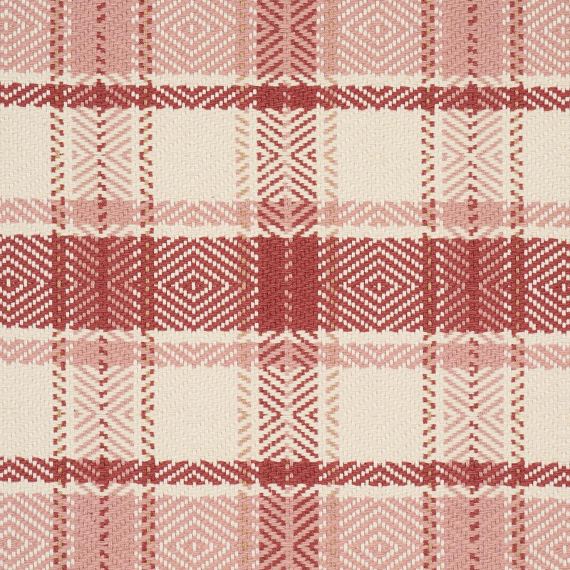 Heidi Check Fabric, Red
