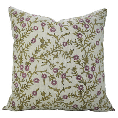 Coussin décoratif à motif de blocs et coussins décoratifs avec coussins décoratifs 12 x 20 durables pour la décoration intérieure Fab divine Shejan