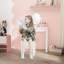 Coiffeuse blanche pour enfants, maquillage et table d'étude-163879301