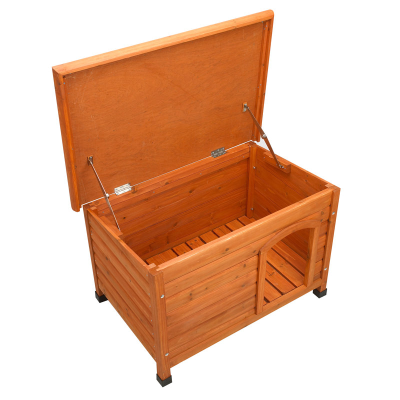 Charitee Premium+ A-Frame Dog House, Large (32.5" H x 45.5" W x 31" D)