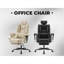 Fauteuil de direction à structure en acier Workspace avec rembourrage en mousse viscoélastique, appui-tête réglable, dossier haut et mécanisme de levage