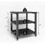 20" H x 19.7" W 3-Tier Laser Printer Stand with Storage Pinter desk Floor-Standing Rack on Wheels-93389403