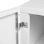 Support d'imprimante en métal avec rangement Tables d'imprimante mobiles Petits espaces avec porte